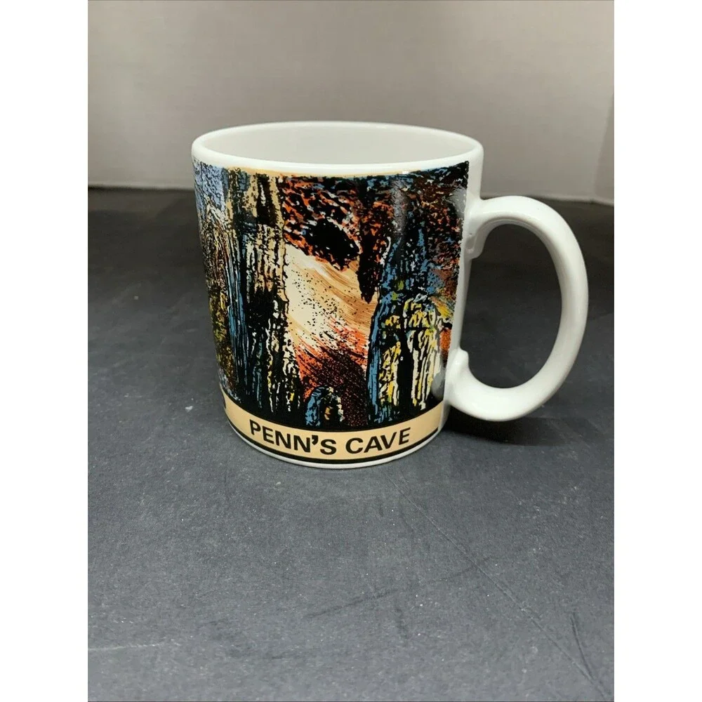 Penn’s Cave Central Hall Pennsylvania mug